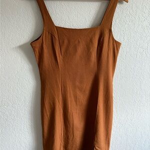 Gianni Bini burnt orange Mini Dress